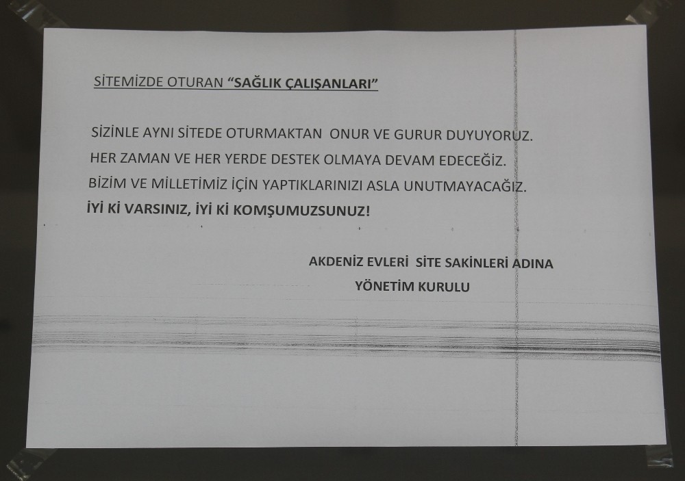 Sinop’ta yazılan yazıya Ordu’dan anlamlı cevap 