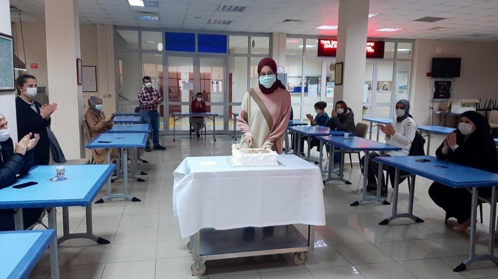 Sinop’taki sağlık çalışanlarına moral 