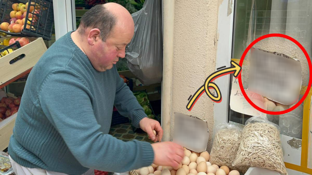 Sinop’tan ilginç yumurta çıkışı! Sattığı yumurtların üzerine öyle bir şey yazdı ki, gören gözlerini ovuşturup bir daha baktı