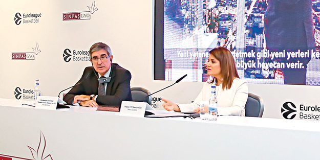 Sinpaş, 2.8 milyar Euroleague seyircisine açılıyor