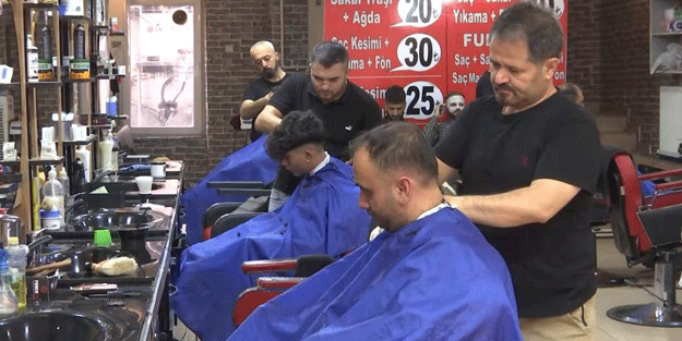 Sıra dışı kampanya! Böyle berbere az rastlanır