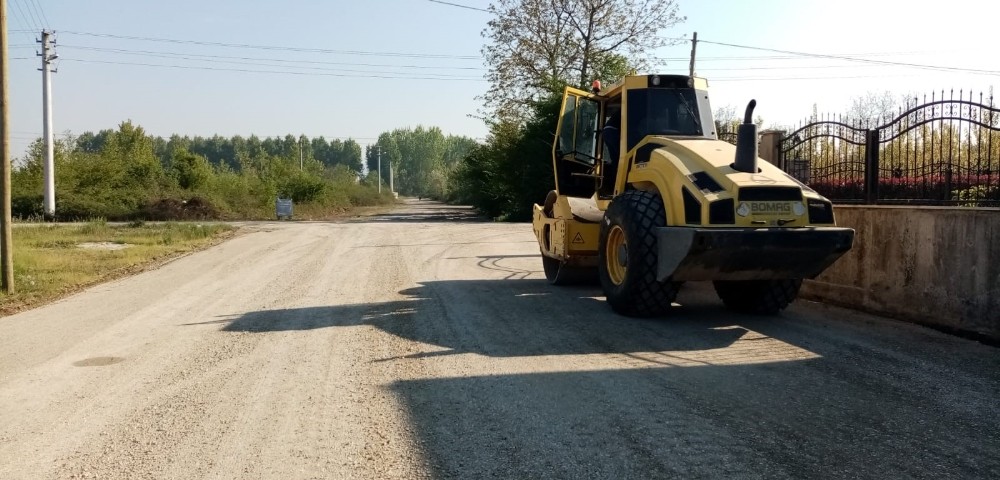 Şıralık Mahallesinde yol açma çalışmalarında sona gelindi 