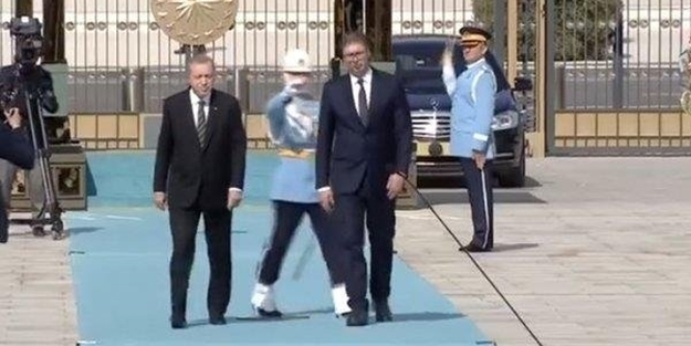 Sırbistan Cumhurbaşkanı Külliye'de