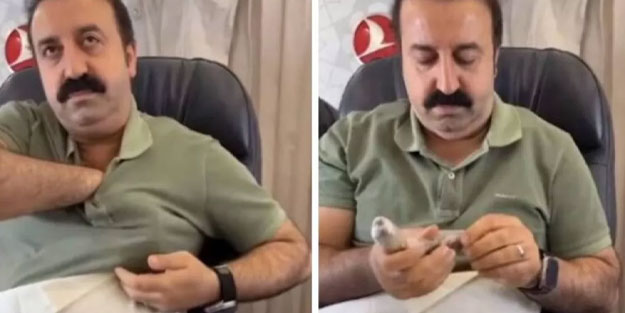 Şırdancı Mehmet uçakta göğsünden şırdan çıkarıp yedi