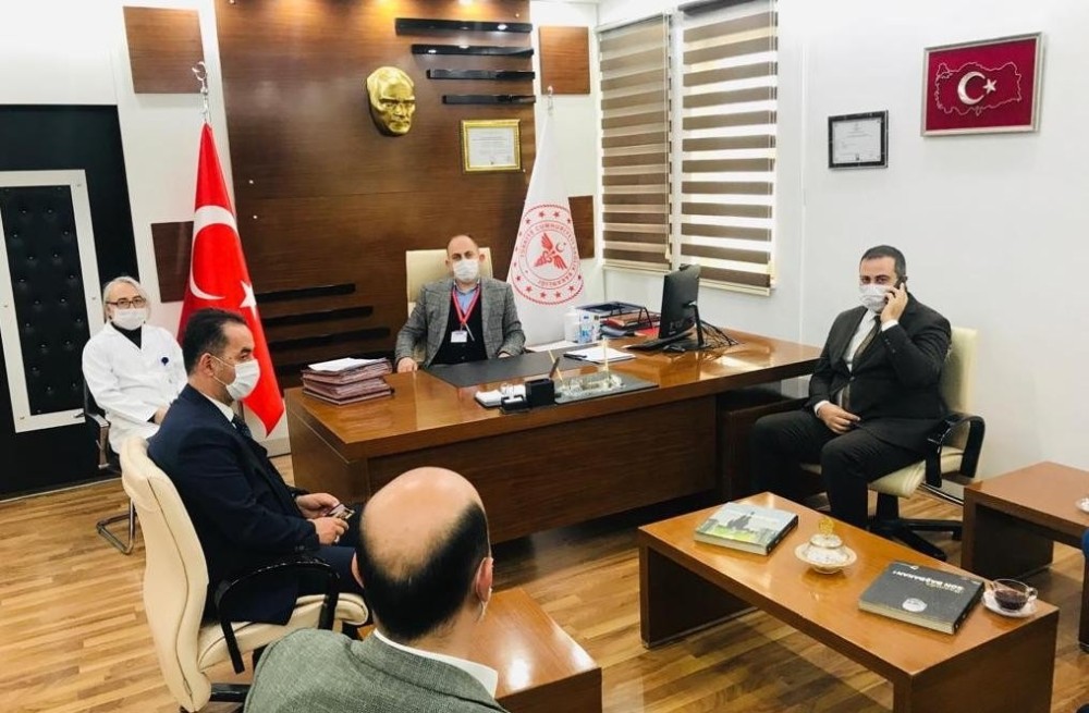 Şireci’den Mengücek Gazi Eğitim ve Araştırma Hastanesine ziyaret 