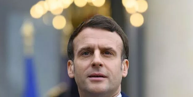 Şirin görünmek isteyen Macron'dan cami ziyareti