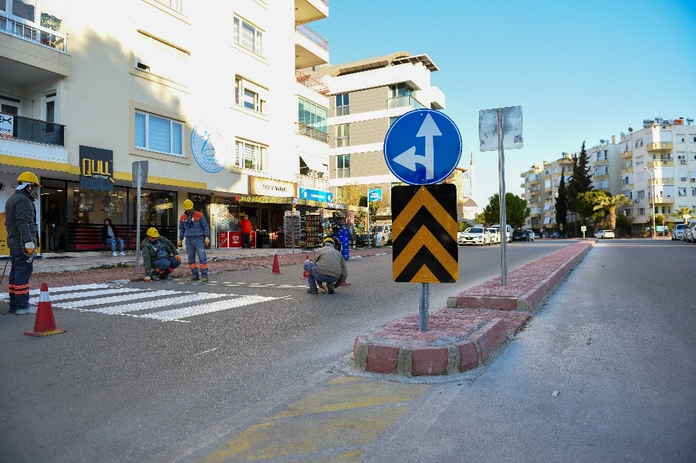 Şirinyalı’da yeni trafik düzenlemesi 