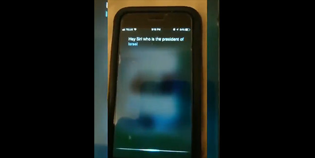 Siri’ye ‘İsrail Cumhurbaşkanı kimdir’ sorusu soruldu! Sesli asistanın verdiği cevap ortalığı karıştırdı