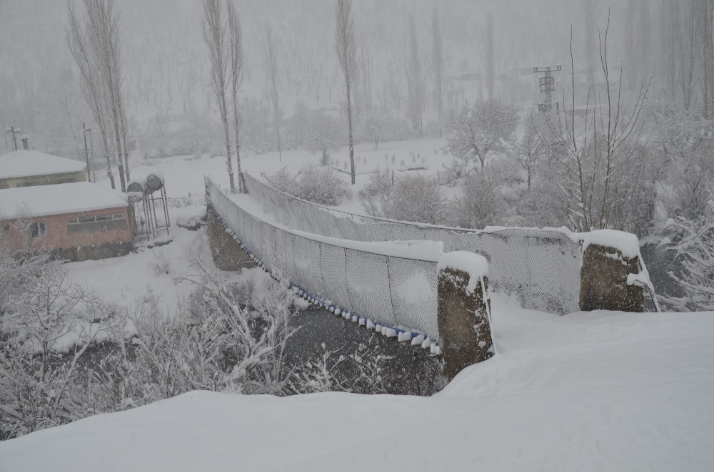 Şırnak kar altında kaldı 