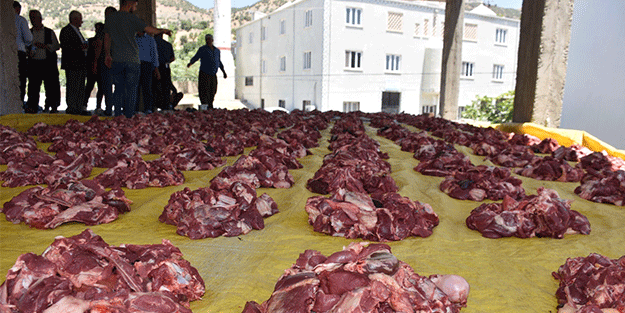 Şırnak'ta 300 yıllık gelenek! Et girmeyen ev kalmıyor