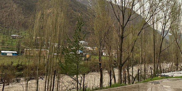 Şırnak'ta dolu yağışı etkili oldu