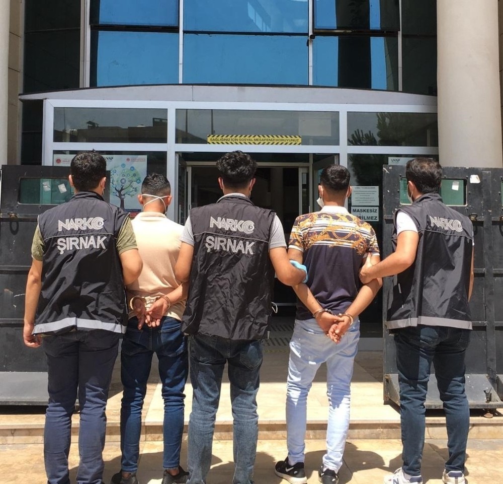 Şırnak’ta kaçakçılık operasyonu: 33 gözaltı 