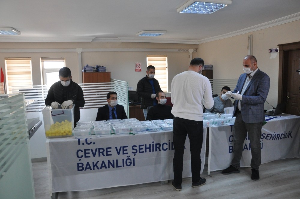 Şırnak’ta Korona virüs tedbirli kura çekimi 