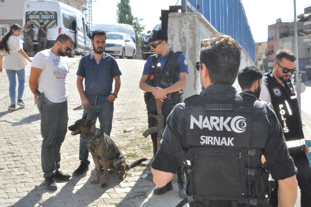 Şırnak’ta okul önlerinde güvenlik uygulaması 