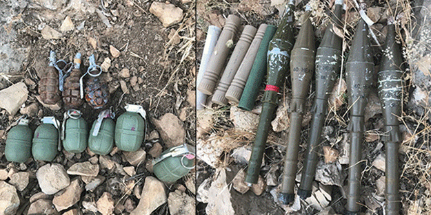 Şırnak'ta PKK'ya ait patlayıcı ve mühimmat ele geçirildi
