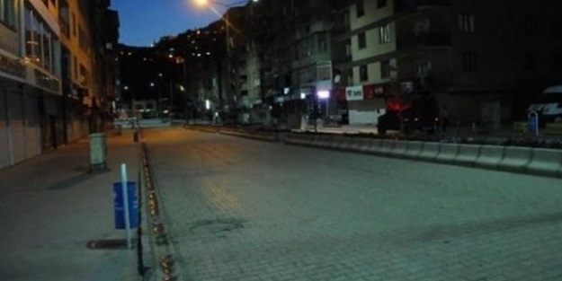 Şırnak'ta sokağa çıkma yasağı