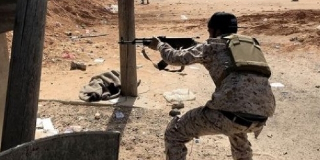 Sirte’de Hafter'e bağlı 20 terörist öldürüldü!