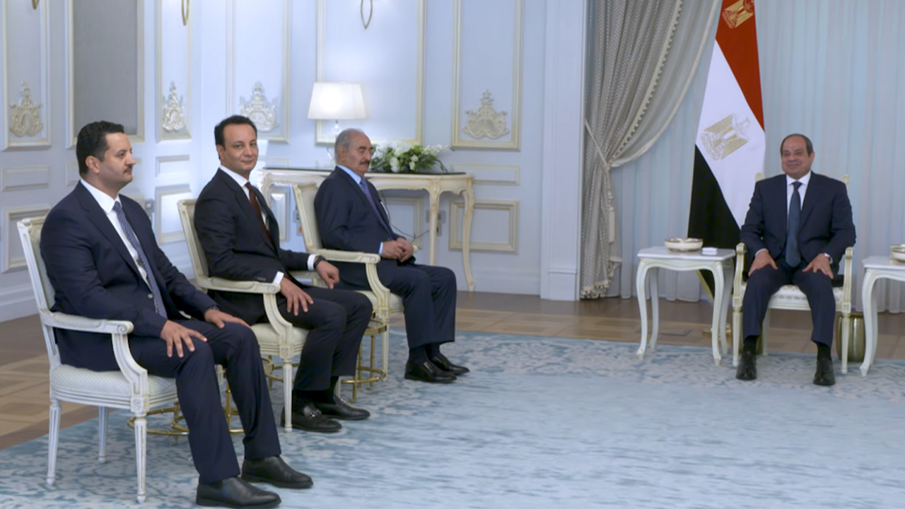 Sisi ile Hafter Kahire'de görüştü