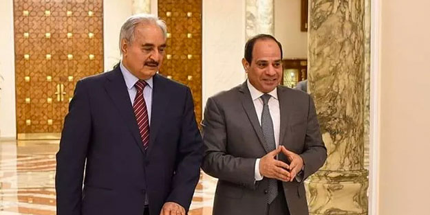 Sisi'den Türkiye'ye savaş ilan eden darbeciye destek! Rus yapımı tank verecek