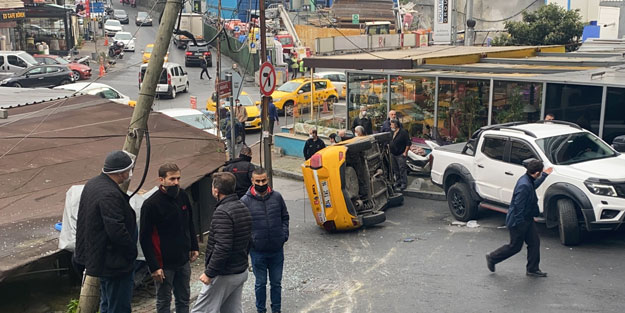 Şişli'de feci kaza! Metrelerce sürüklendi