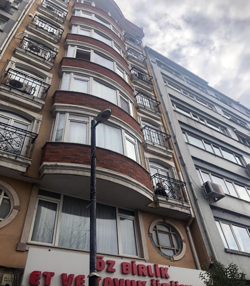 Şişli’de korku dolu anlar 