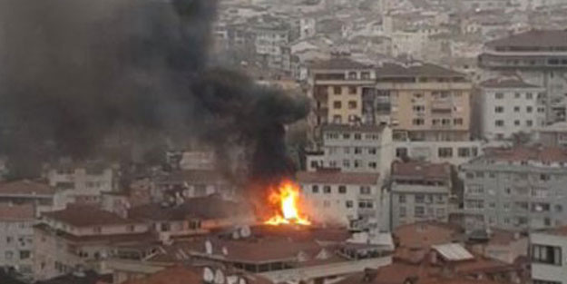 Şişli'de yangın! Çok sayıda ekip sevk edildi