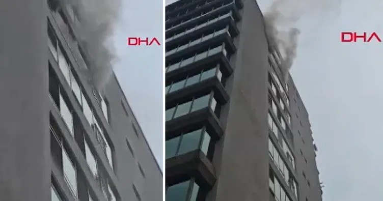 Şişli’de rezitans yangını başladı!