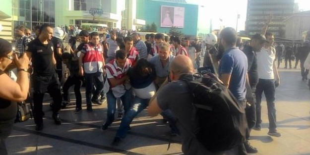 Şişli'de Suruç provokasyonu!
