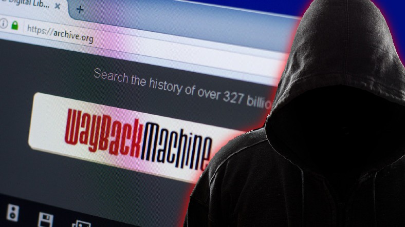 Siteye girenler şaşırdı! İnternetin dev arşivine siber şok