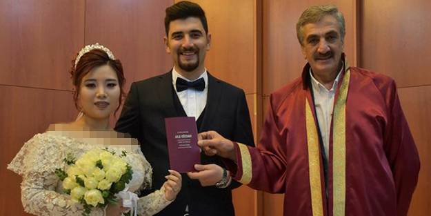Sivas'a gelen Çinli gelin Müslüman olup 'Sema' adını aldı!