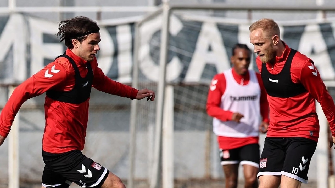 Sivasspor, Antalyaspor maçı hazırlıklarını sürdürüyor