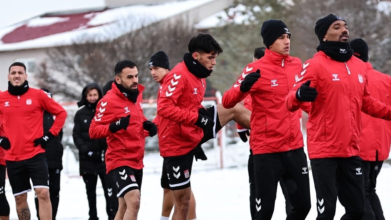 Sivasspor, Beşiktaş maçı hazırlıklarını tamamladı