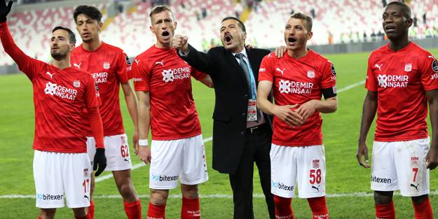 Sivasspor coştu bir kere!