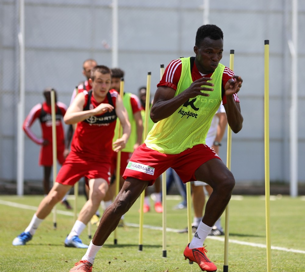 Sivasspor, Denizlispor hazırlıklarını sürdürdü 