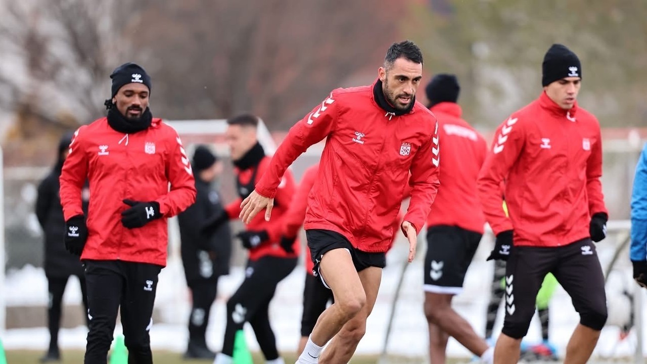 Sivasspor, Gaziantep FK maçı hazırlıklarını sürdürüyor