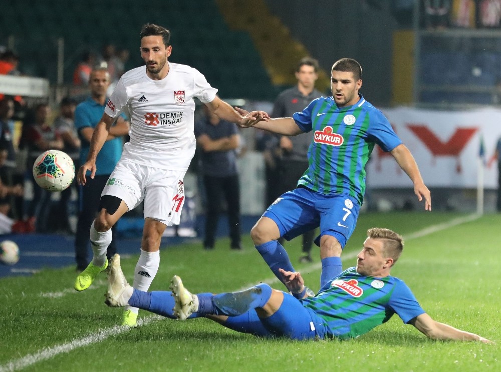 Sivasspor ile Çaykur Rizespor 16. randevuda 