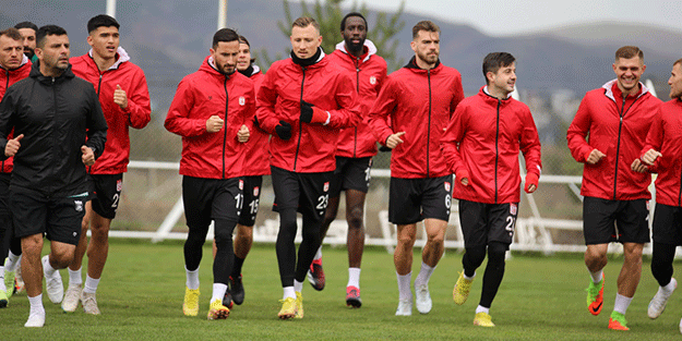 Sivasspor'da Giresunspor maçı hazırlığı