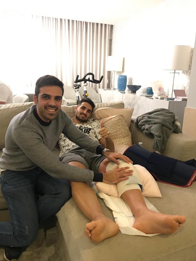 Sivasspor’da Hugo Vieria’nın tedavisi sürüyor 