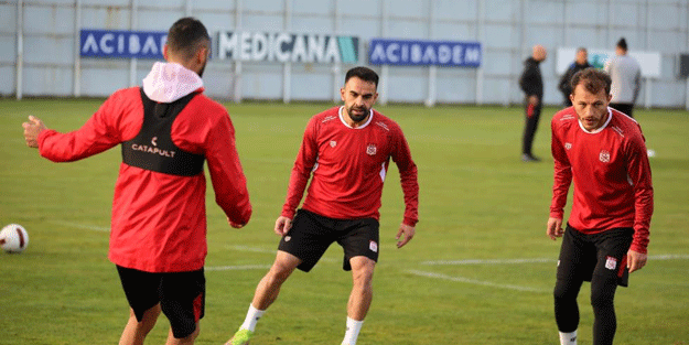 Sivasspor’da Trabzonspor maçı hazırlıkları başladı