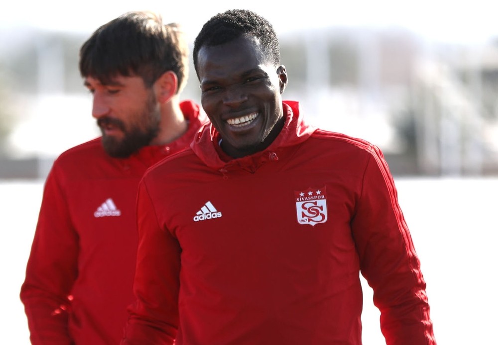 Sivasspor’un en hırçın futbolcusu Isaac Cofie 