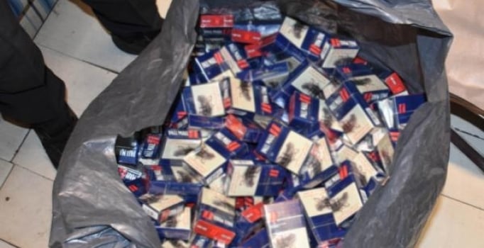Sivas'ta 3 bin paket kaçak sigara ele geçirildi