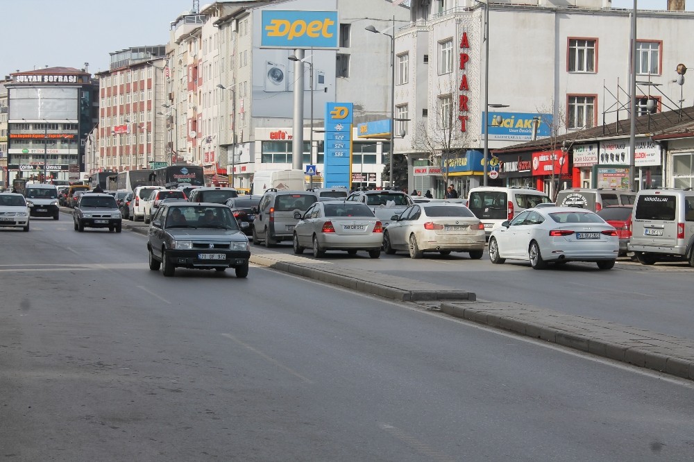 Sivas’ta araç sayısı arttı 