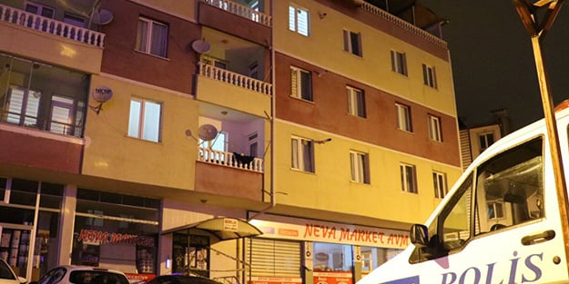 Sivas’ta bir apartman karantinada