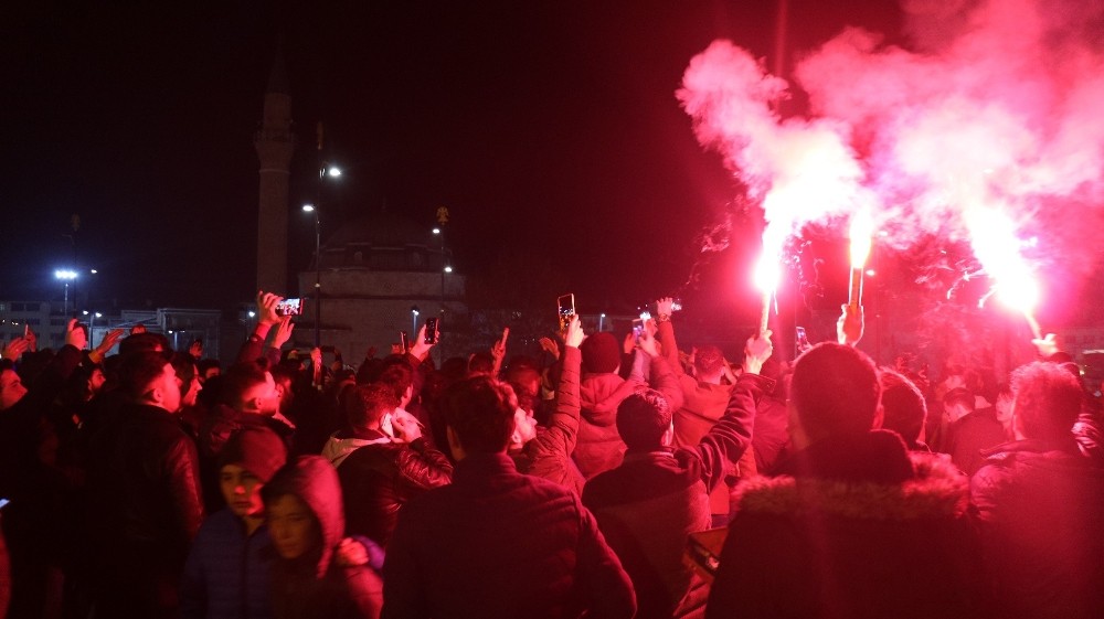 Sivas’ta derbi coşkusu 