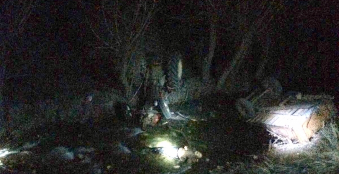 Sivas’ta dereye devrilen traktörün sürücüsü öldü
