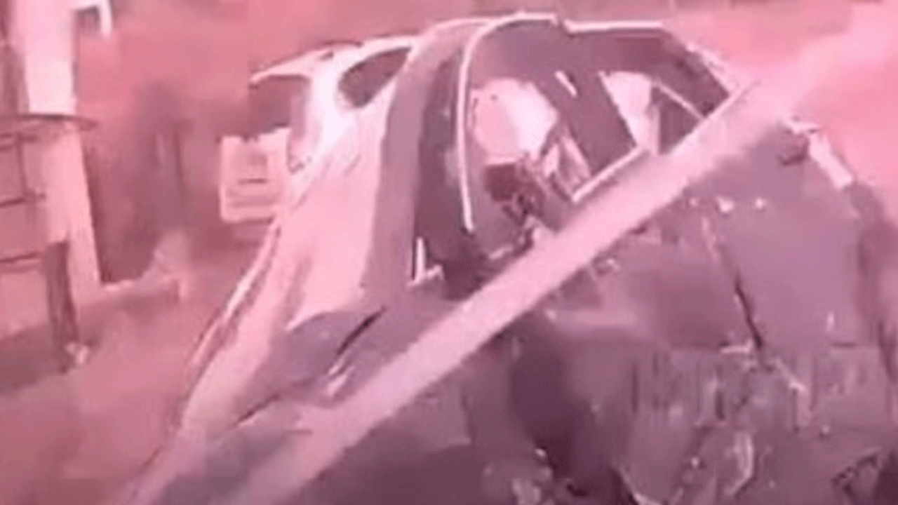 Sivas'ta dikkatsiz sürücü kazaya neden oldu!