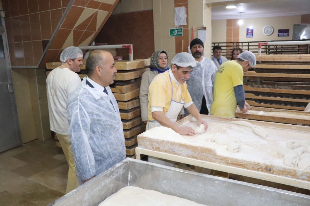 Sivas’ta ekmek fırınları denetlendi 