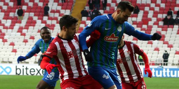 Sivas'ta puanlar paylaşıldı