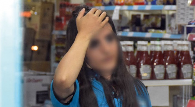 Sivas'ta market kasasından 630 TL'yi alıp kaçtı