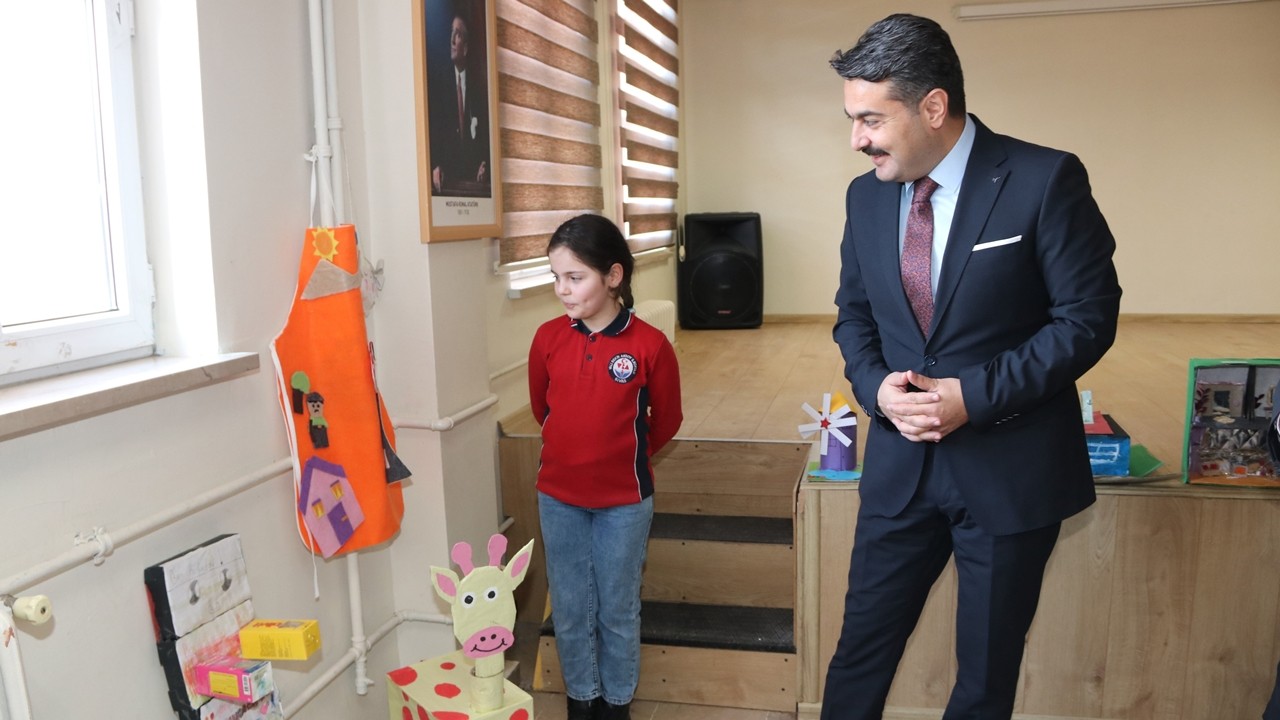 Sivas’ta öğrencilerin hayalleri "Oyuncak Sergisi"nde gerçekleşti